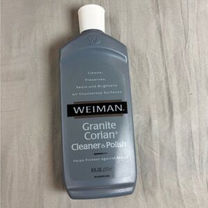 Weiman Granite Corian Cleaner And Polish 8oz Discontinued